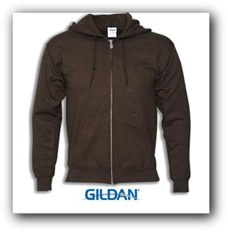 Gildan 18600 Zipped Hoody