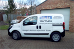 Laminated digital print with vinyl lettering